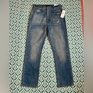 NWT For All Mankind Easy Slim Cropped Jeans, waist 26